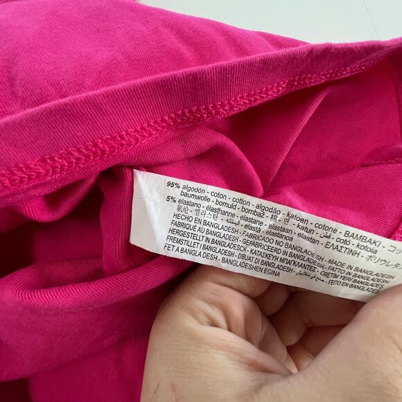 Zara Dress Womens Small Pink Bodycon Fitted Tank Mini Casual Summer Barbiecore - Picture 4 of 8